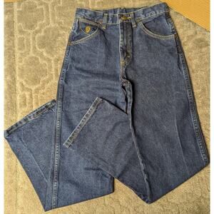 Wrangler George Strait Jeans BOYS 16 Slim Cowboy Cut Straight Leg Denim Western